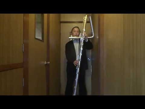 The sound of the contrabass flute