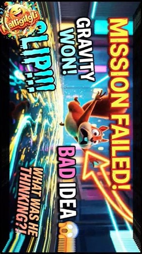 SQUIRREL vs SLIPPERY ROAD! 😱🐿️ What Happened Next? #shorts #ytshorts #malligiligili #aifunny