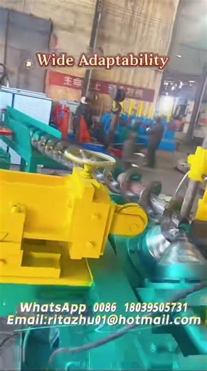 Helical Blade Forming Machine |Screw Conveyor Flight Making Full Process #HelicalBlade#ScrewConveyor