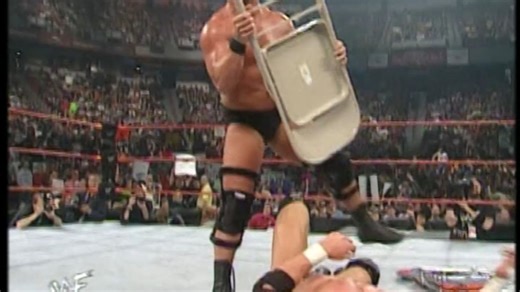 HHHvs冷石——1013场WWE经典比赛分享（9）