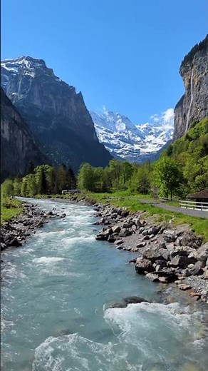 Adelboden Switzerland: pristine alpine streams, wooden chalets and green valleys 4K