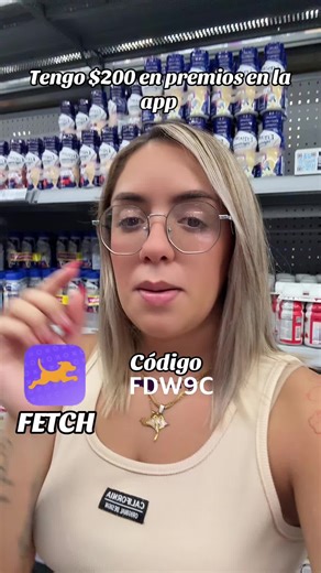 La app es FETCH y el código es FDW9C | Fetch Rewards