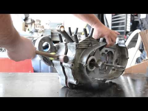 Ironhead Sportster splitting the crankcase