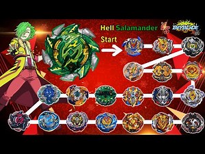 Beyblade Burst Cho-Z 【Hell Salamander VS ALL Season 3 Cho-Z】 Marathon Battle ベイブレードバースト 베이블레이드 버스트