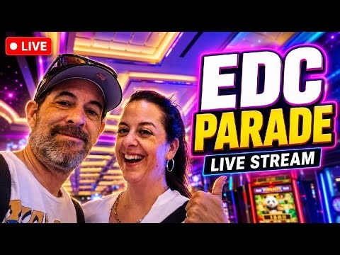 EDC Parade Takes Over the Las Vegas Strip | Live Vegas Walk