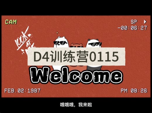 【顶号re D4训练营0115】fcs勿入，玻璃心勿入，这期0糖0分析，不停唠嗑的慎入，up主自愈沉浸式看片（素材来源：星邱幸福记录员）