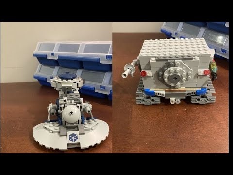 Building some lego star wars Vehicles. #custom