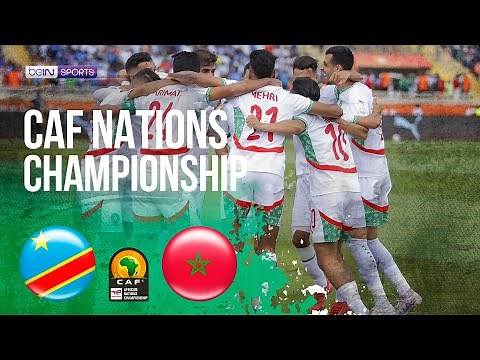 DR Congo vs Morocco | HIGHLIGHTS CAF African Nations Championships | 08/17/2025 | beIN SPORTS USA