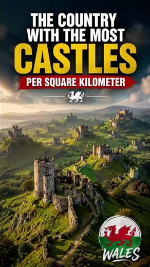 The Country With the Most Castles in the World 🏰