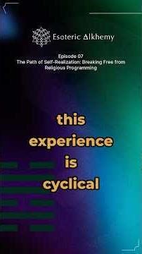 This experience of life is cyclical