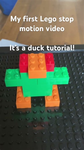 Lego stop motion duck! (tutorial)
