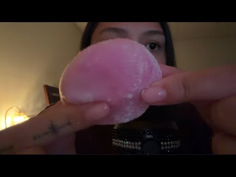 ASMR EATING STRAWBERRY 🍓MOCHI ICE CREAM 🍡