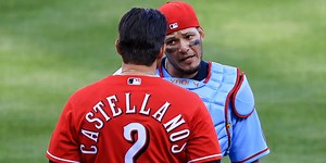 Castellanos praises Yadi after scuffle