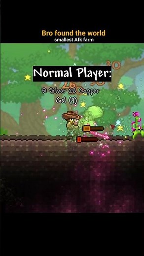 Bro found the World Smallest Terraria Farm