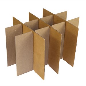 Wrap & Move 240 x 325 x 200mm 12 Bottle Wine Divider Carton Insert