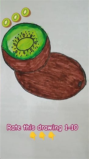 💚 Hyper Realistic Kiwi – Watch Till the End! #shorts