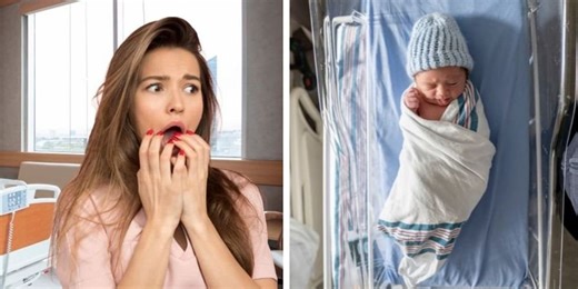 Woman gets the surprise of a lifetime after waking up ill. She's pregnant and in labor.
