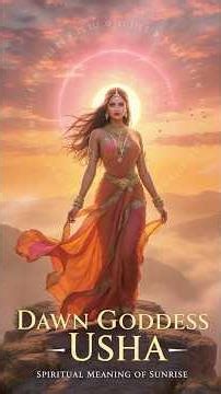 Rig Vedas Dawn Goddess Usha | Spiritual Meaning of Sunrise #vedicwisdom #vedas #spiritualindia