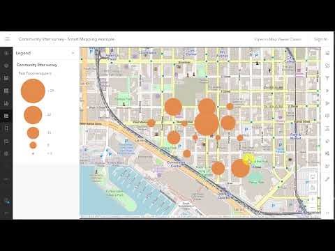 Understanding data by creating graduated symbol, predominance, and pie chart maps in ArcGIS Online