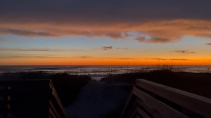 Good Morning from OBX Sunrise S Nags Head NC 10/18/25 | OBX Sunrise