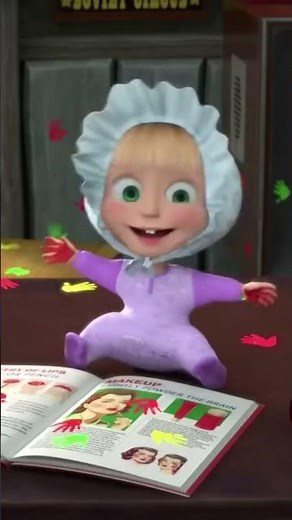 Little Artist!👩‍🎨 #LikeMotherLikeDaughter #MashaAndTheBear #Shorts #cartoonforkids #mashaandthebear