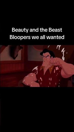 What if Beauty and the Beast had Bloopers?#beautyandthebeast #movies #bloopers #funny #disney
