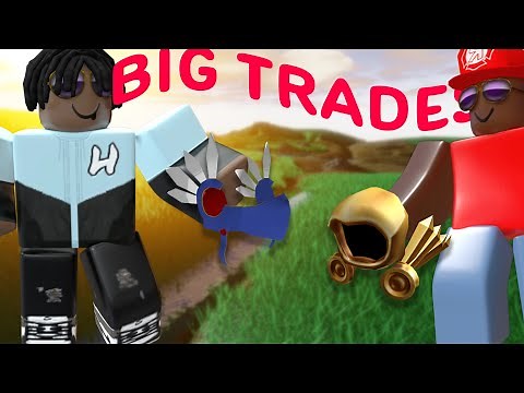 Roblox Trade Hangout BIG TRADES