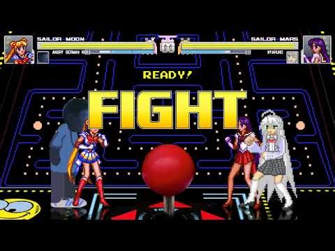 MUGEN - Sailor Moon & Angry German Kid VS Sailor Mars & Nyaruko