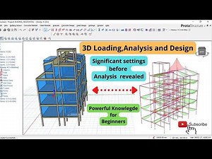 Right way to Load, Analyzed and Design in Protastructure