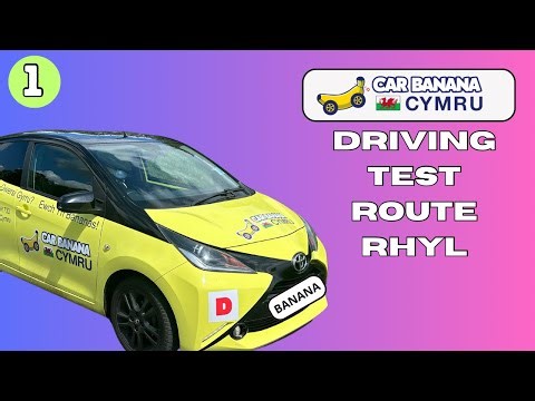 Rhyl Driving Test Route Video 1 🚗💨 |#RhylDrivingTest #DrivingTestRoutes #RoadTestTips #rhyl