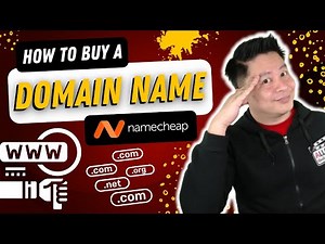 HOW TO BUY A DOMAIN NAME FOR YOUR WEBSITE USING NAMECHEAP (TAGALOG TUTORIAL)