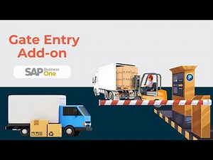 Introduction Video of Gate Entry Addon for SAP Business One by Kabeer Consulting Group #sapb1