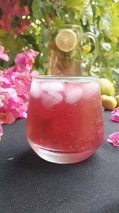 Bougainvillea Lemonade @peepalfarmproducts Ingredients 2 cups Fresh bougainvillea flower Citrus Juice (lemon/lime/orange) Stevia drops / other sweetener Chia seeds (soaked) Mint Leaves Ice Cubes 1 cup water, enough to cover the flowers Instructions Dry bougainvillea flowers in shade so they don't burn and retain the beautiful color. Heat up water in a pot and add the dried flowers. Cover the pot and turn the heat to the lowest. Let the flowers infuse in the water for about 7 minutes on low heat.