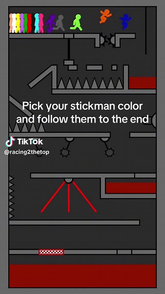 Did your color survive? #satisfying #satisfyingvideo #viral #simulation