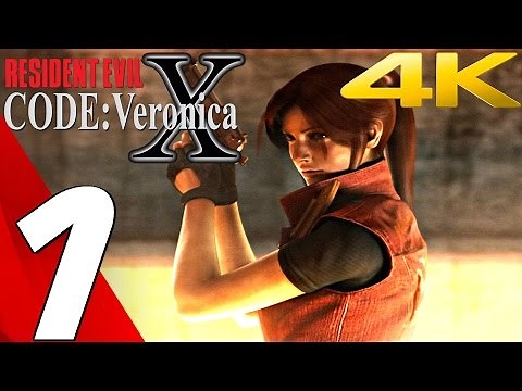 Resident Evil Code Veronica X HD - Gameplay Walkthrough Part 1 - Prologue [4K UHD] PS4/Dolphin