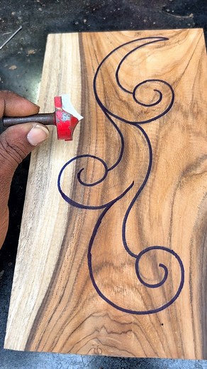 931K views · 8.6K reactions | Satisfying wood carving skills with router #woodworking #carpenter #woodcarving #wood #art | PVJ wood carving | Facebook