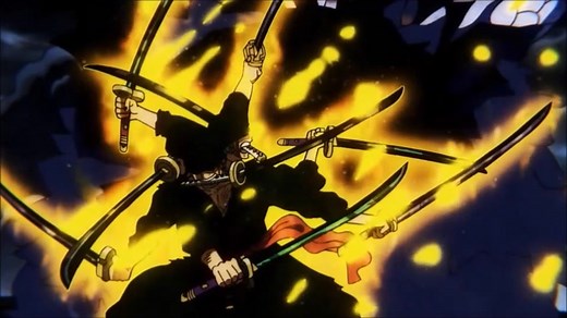 百獣のカイドウvs鬼気九刀流“阿修羅”抜剣 亡者戯