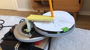 Plotter Uses Dual Disks