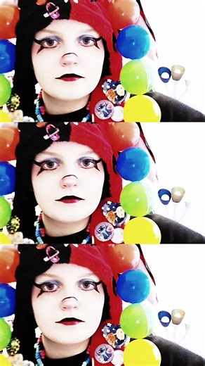 #2020core #clowncore #junkoposing