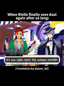 Twisted Wonderland: Quan Fei, Rielle & Azul