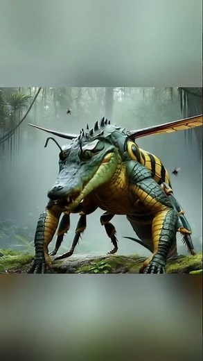Mind-Blowing Hybrid Animals: Pterosaur + Hippo, Croc + Wasp & More || Incredible Hybrid Animals