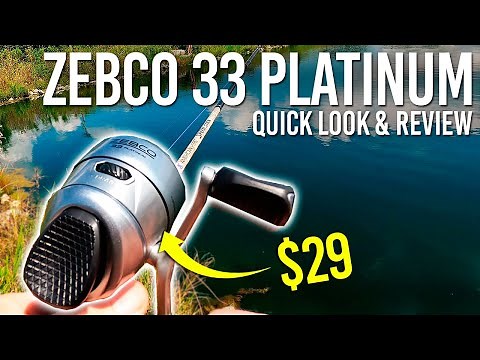 Zebco 33 Platinum vs Zebco 33 Spincasters | Quick Look & Review Comparison Spincast Reels