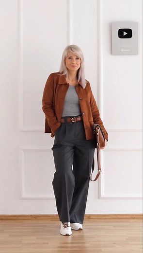 Wildlederjacke Styling #trend2025