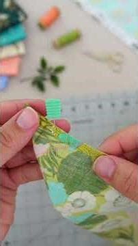 How to sew Mitered Corners #sewingtips #easysewing #sewinghack