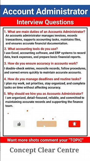 Account Administrator Job Interview Questions and Answers to Ace your Dream Job
