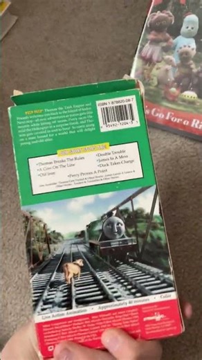 Thomas and friends Thomas breaks the rules vhs (red tape version)