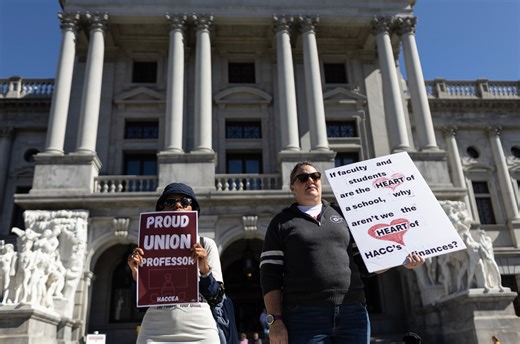 More than 3 years without a contract, HACC faculty union votes to tee up strike