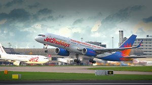 Boeing 757 Special at the Airport