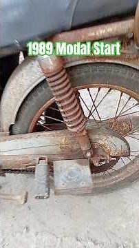 1989 Model bike Start #foryou #vahicles #youtube #shorts