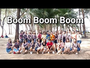 Boom Boom Boom - Line Dance (Beginner)